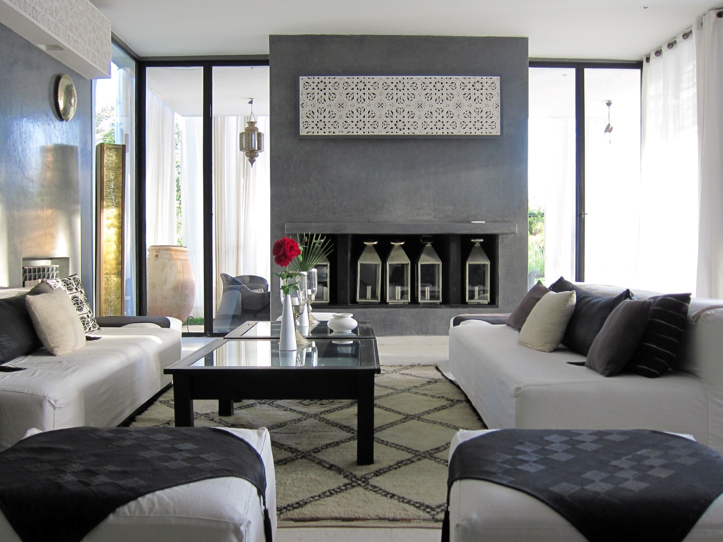 Location villa marrakech : villa design ataraxia